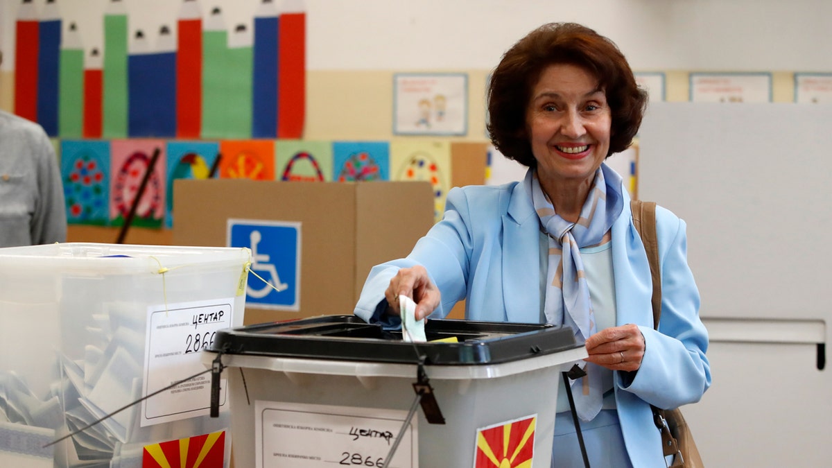 North Macedonia elects first woman president as center-left incumbents suffer historic losses