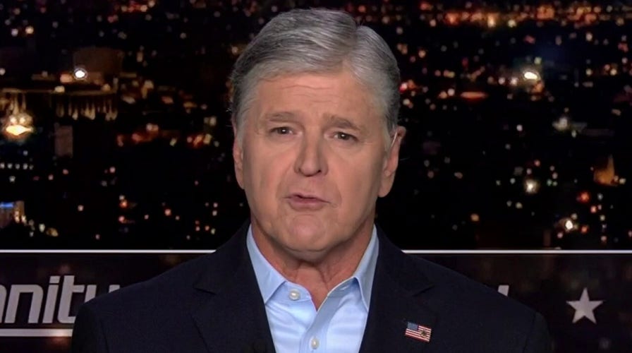 SEAN HANNITY: Reliable blue states are now starting to look awfully purple