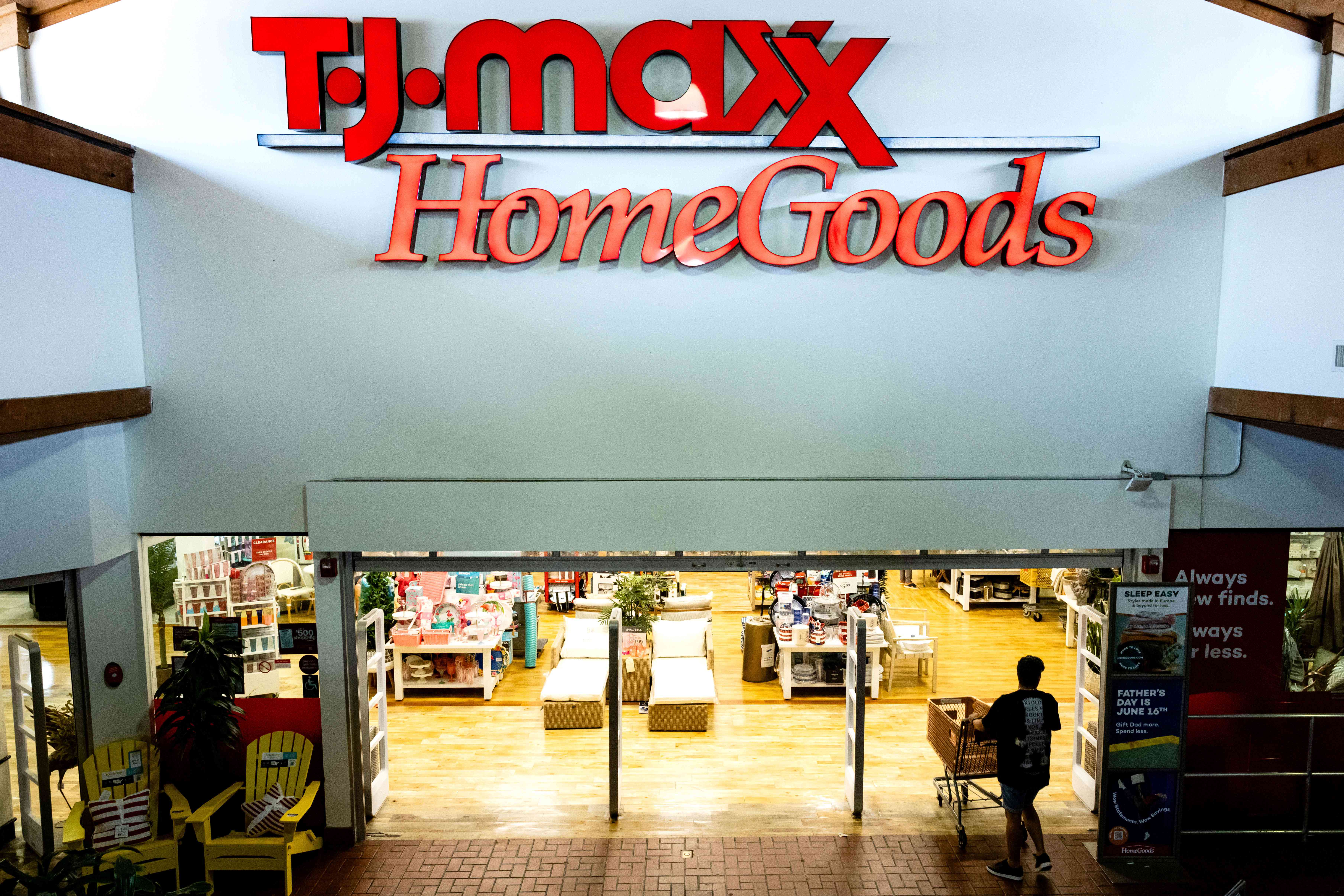 TJX Stock Surges as Bargain Shoppers Drive Sales Gains