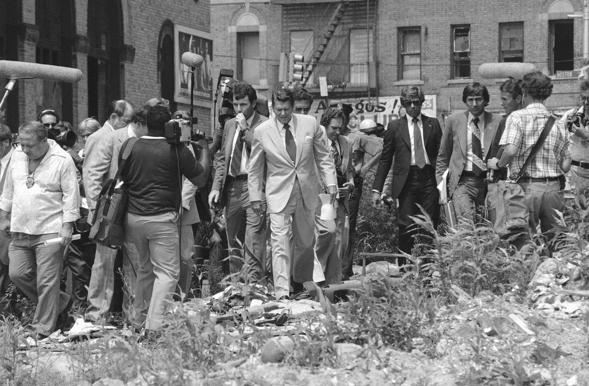 Like Reagan Before Him, Trump Barnstorms the Bronx