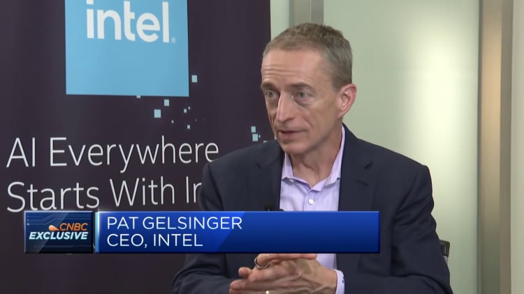 Intel CEO talks of regaining market share
