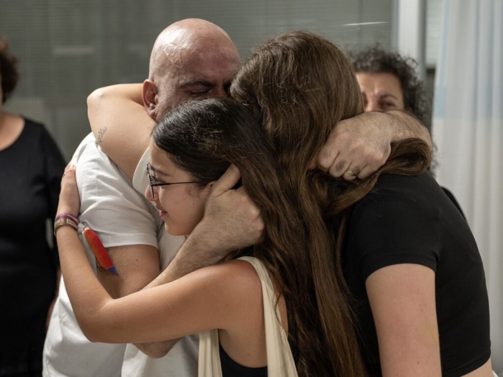 Rescued Israeli Hostages Reunite with Families After Daring Raid