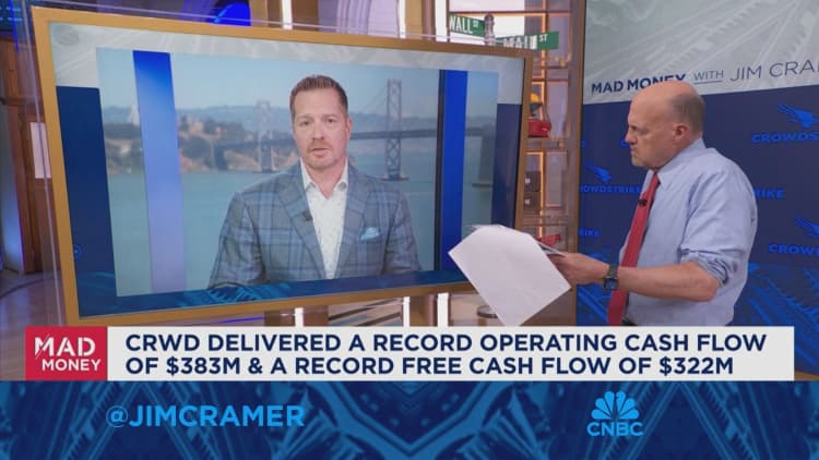 CrowdStrike rallies on cybersecurity company’s inclusion in S&P 500