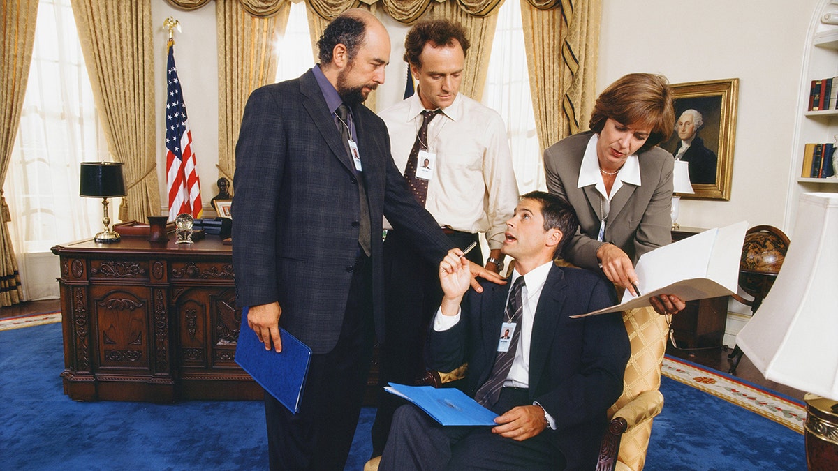 Rob Lowe’s son was ‘annoyed and uncomfortable’ while filming ‘The West Wing’