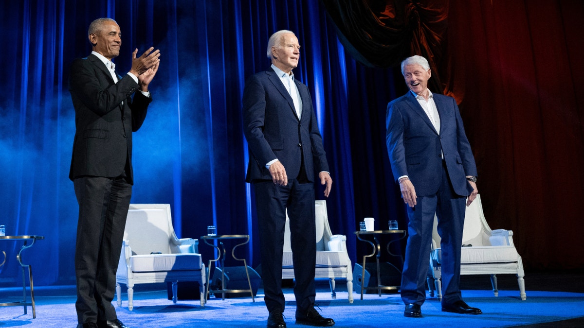 Bill and Hillary Clinton tap into their money men for Biden’s battle against Trump