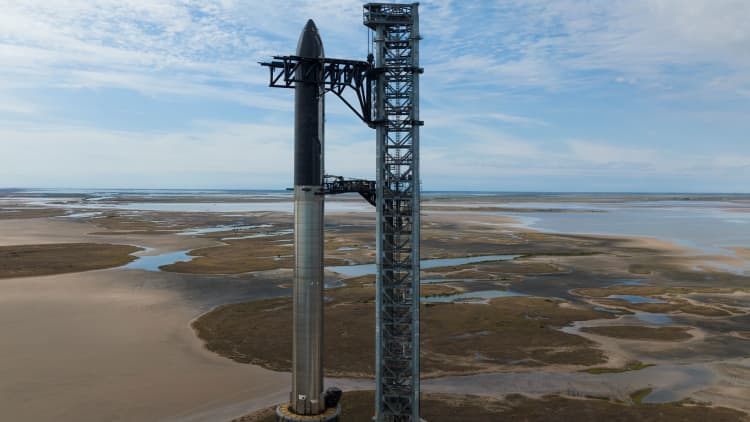 SpaceX Starship rocket launches third test flight
