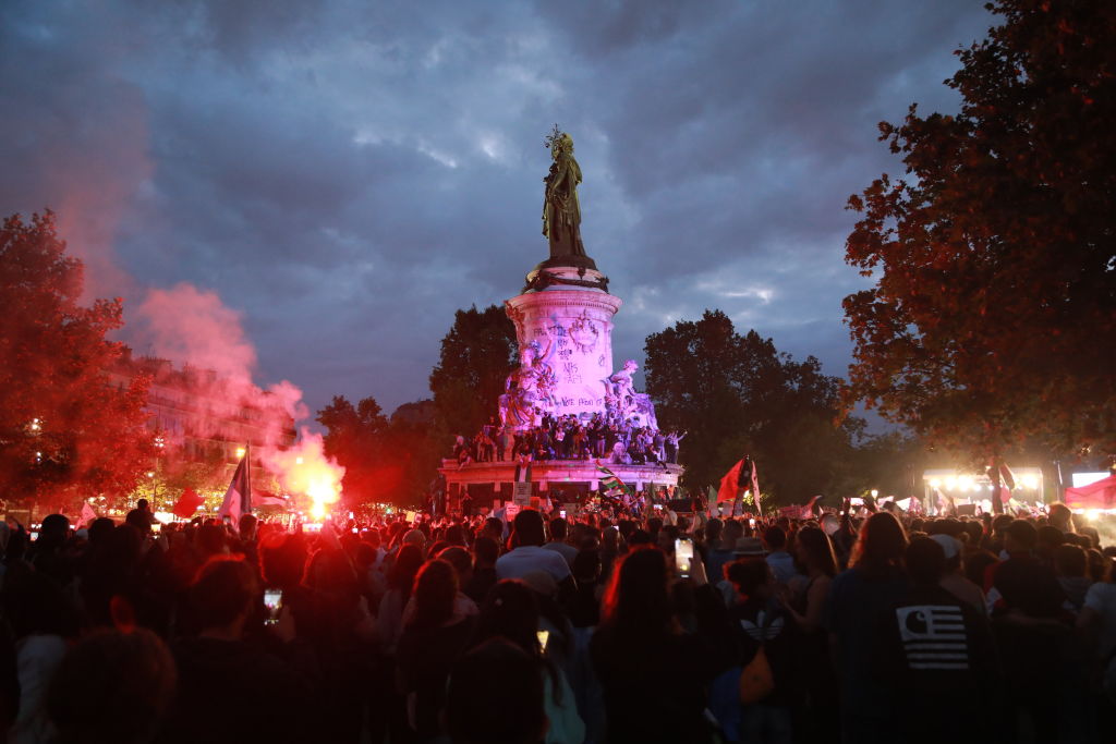 Le Pen’s Populist Victory Triggers Leftist Protests