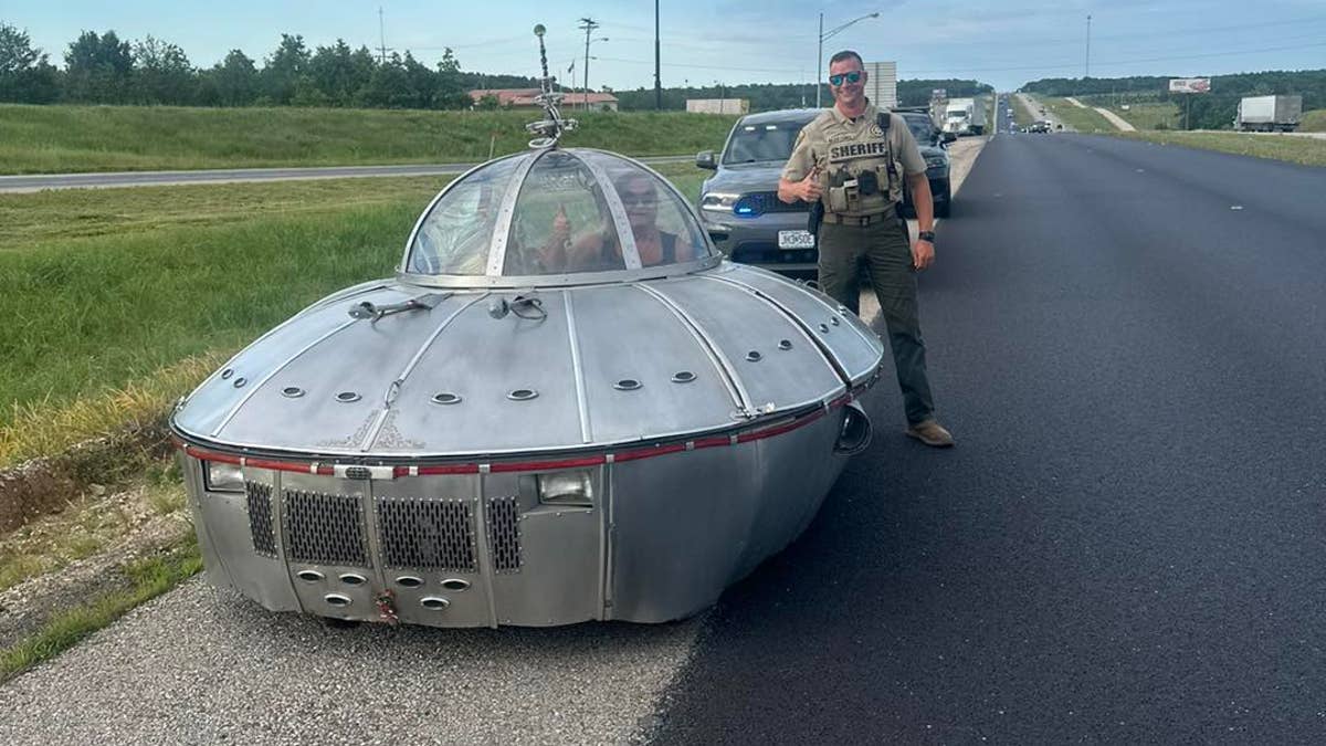 Missouri deputies pull over vehicle resembling a UFO: ‘Out of this world’