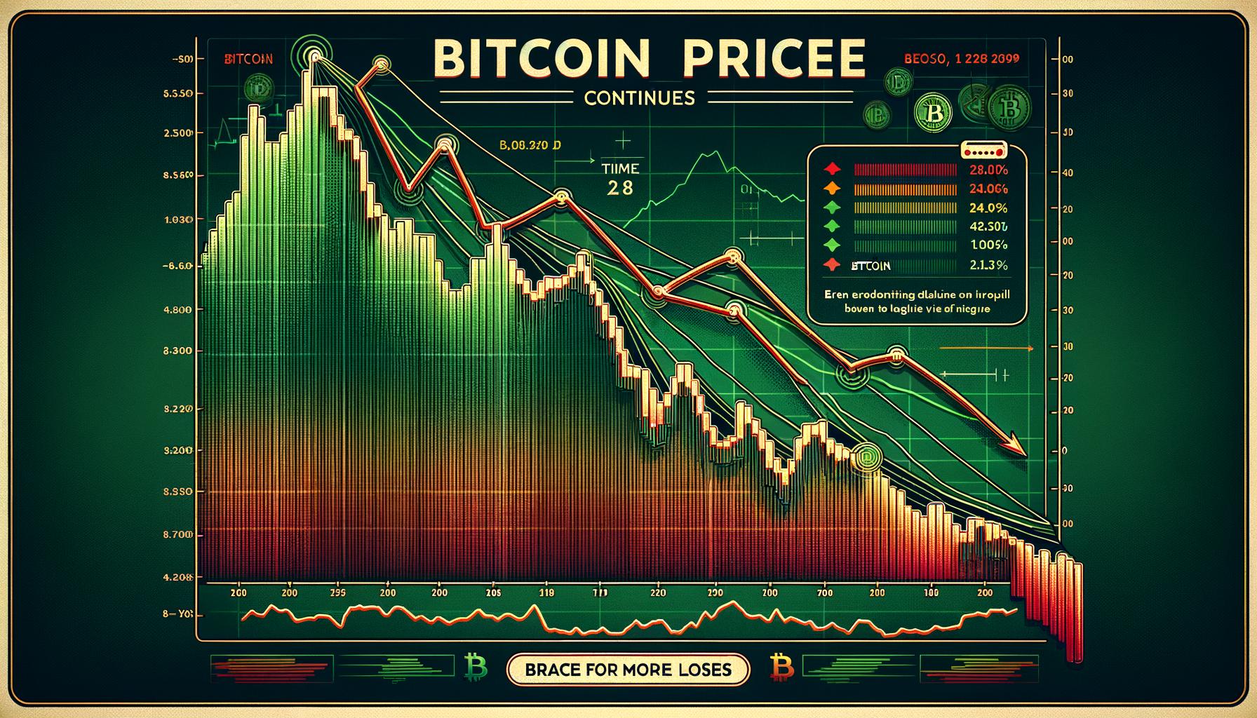Bitcoin Price Downtrend Continues: Brace for More Losses