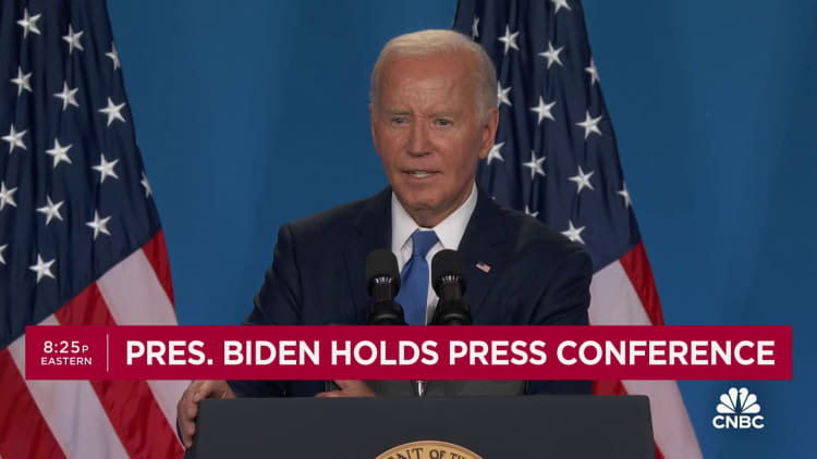 Biden won’t drop out against Trump unless polls show zero chance