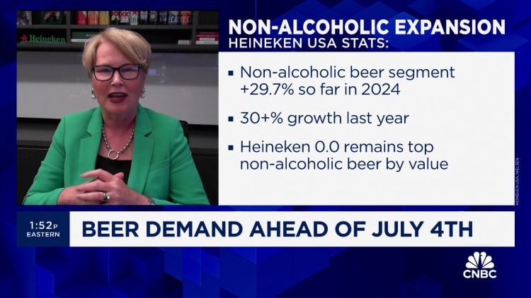 Britain sees low-alcohol beer sales boom during Euros