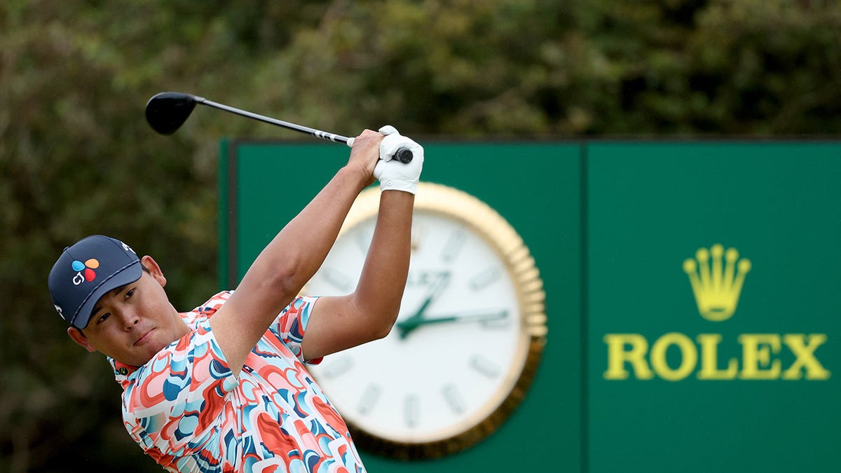 Si Woo Kim records historic ace at British Open