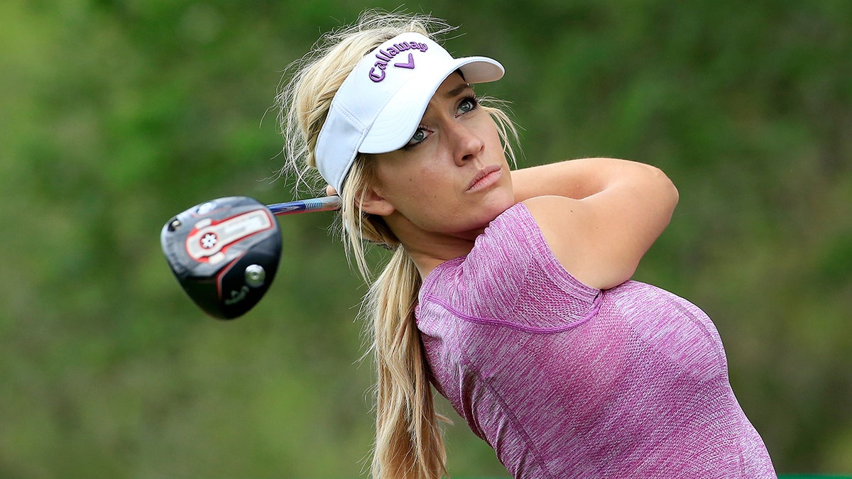 Paige Spiranac on hypothetical Trump-Biden golf match: ‘I would 100% tune in for that’