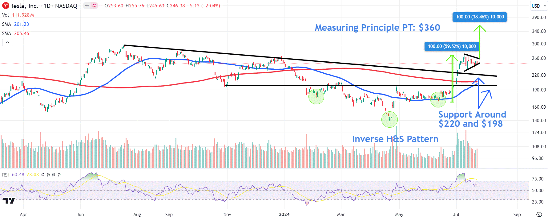 Watch These Tesla Price Levels as EV Maker’s Stock Slumps After Earnings Disappoint