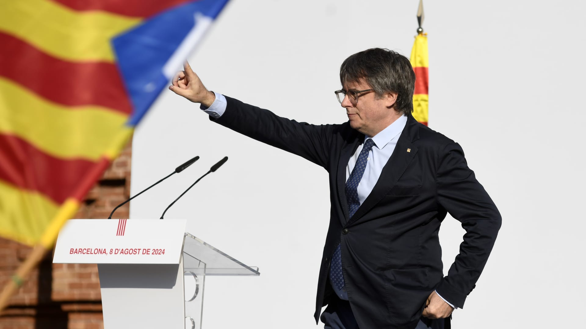 Catalan separatist Carles Puigdemont returns to Spain after seven years