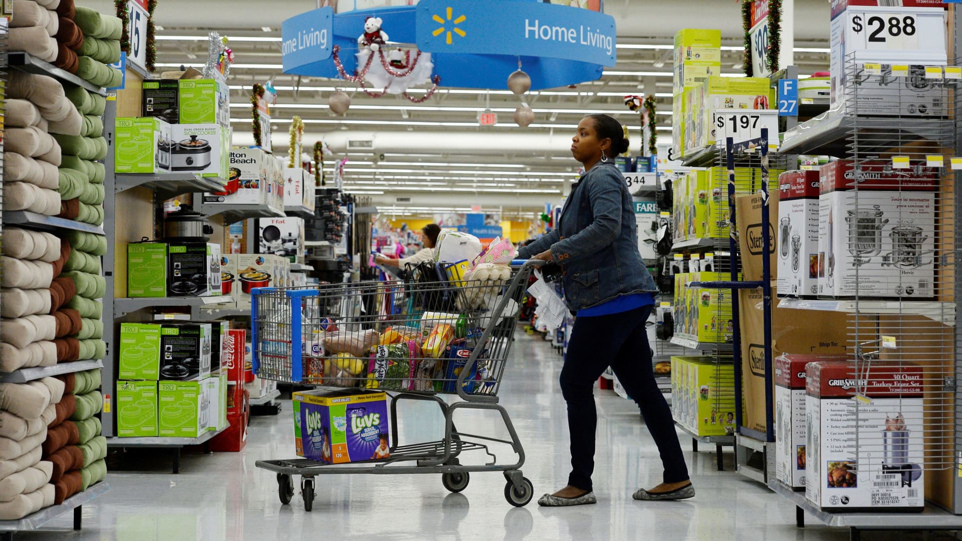 Walmart says prices are coming down — except in one key area