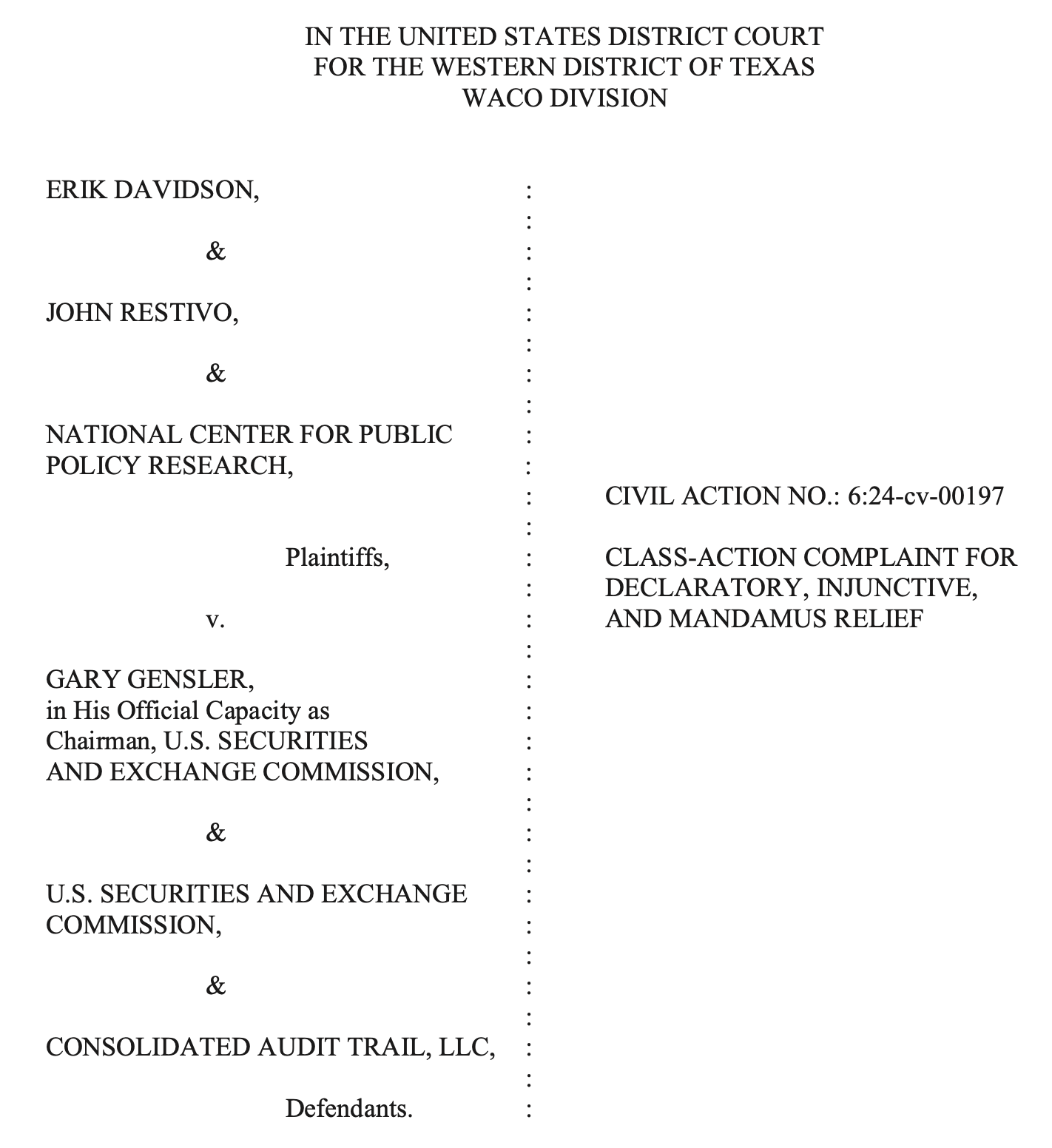Crypto advocates file brief against SEC’s investor tracking database