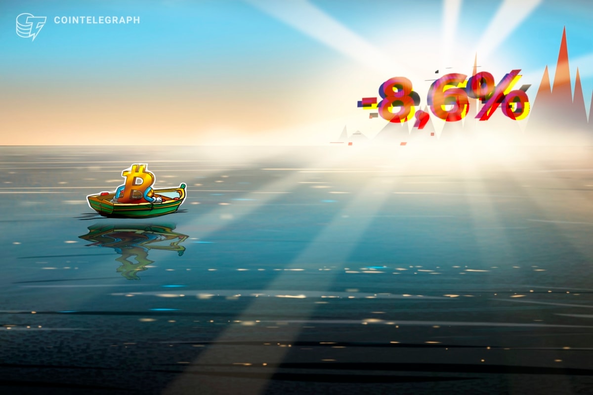 Bitcoin loses 8.6% in August as September starts with fresh 2-week low