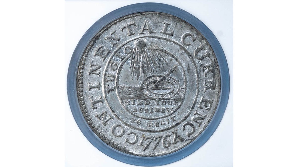 Rare coin from 1776 found in bottom of toffee tin to sell at auction