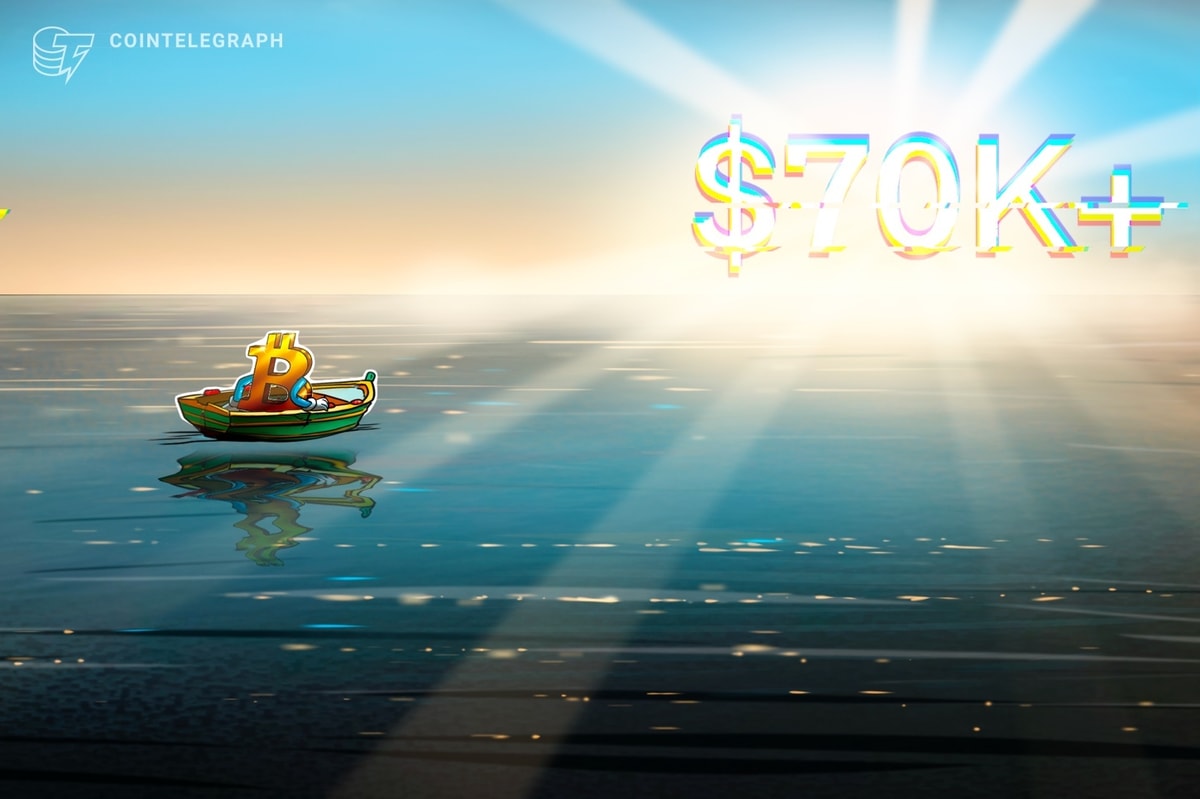 Bitcoin liquidations won’t be enough to break $70K+ range high — Here’s why