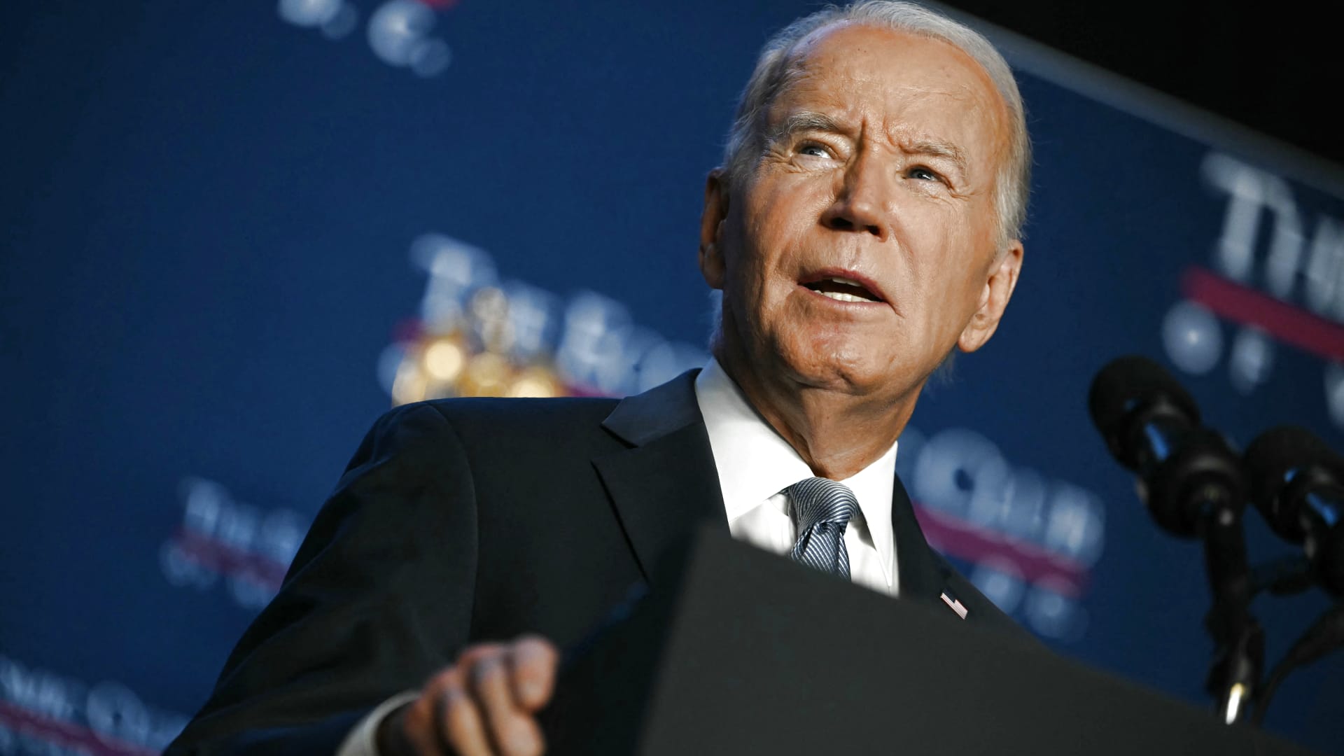 Biden speaks at the Economic Club of Washington, D.C.