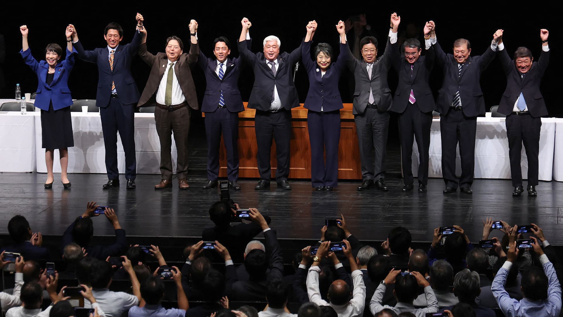 Japan’s ruling party heads to runoff in election to decide country’s next prime minister