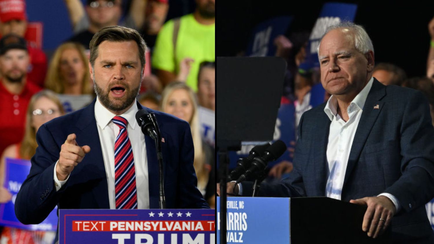 Walz and Vance Could Clash Over Taxes And Inflation At Vice Presidential Debate