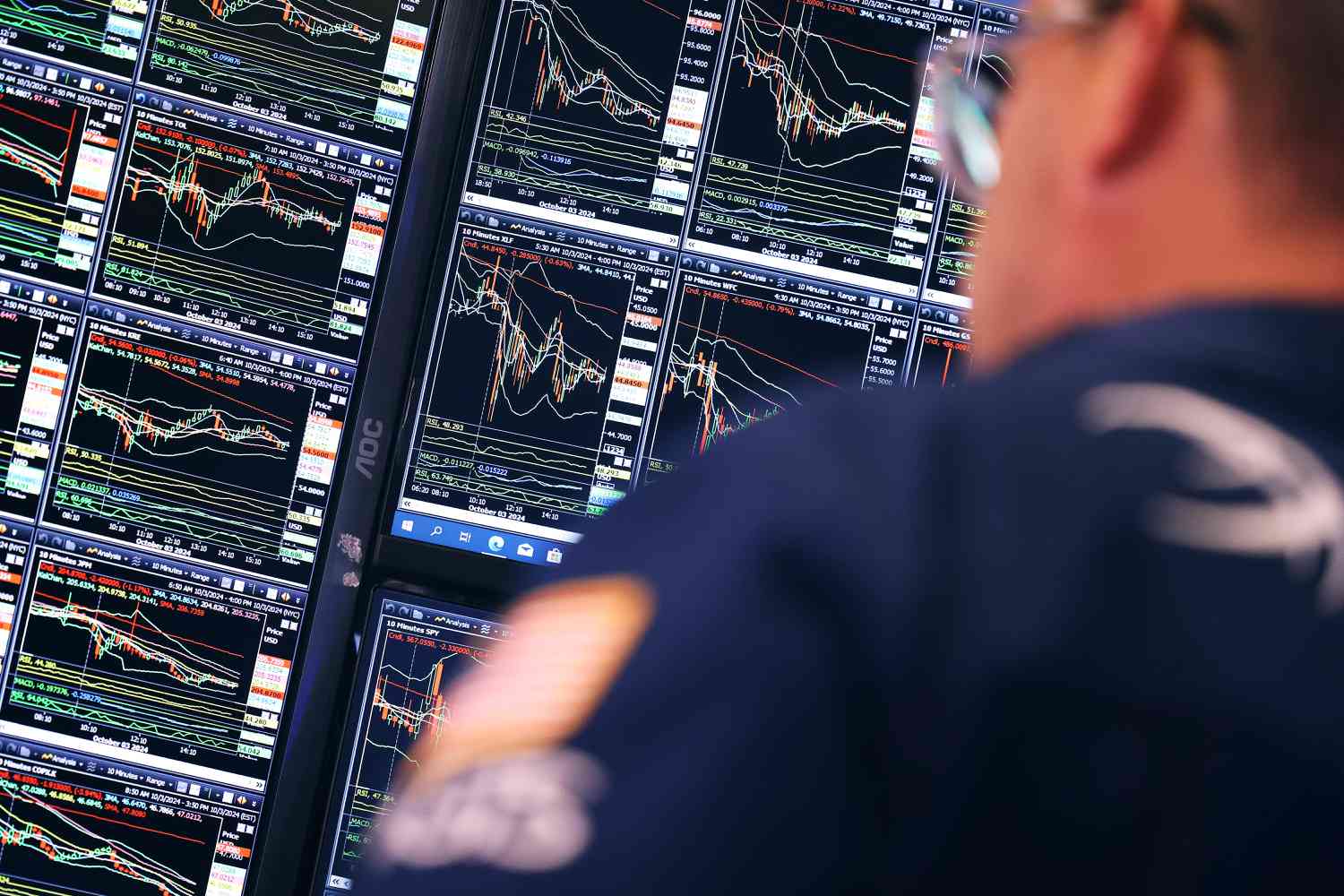 Treasury Yields Surge to Highest Level Since July