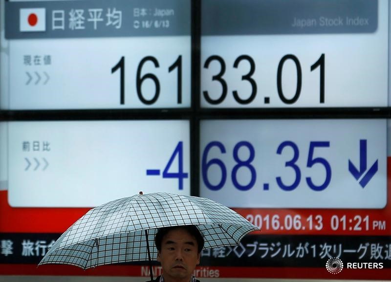 Asia stocks tumble as hawkish Fed rattles tech; BOJ in focus