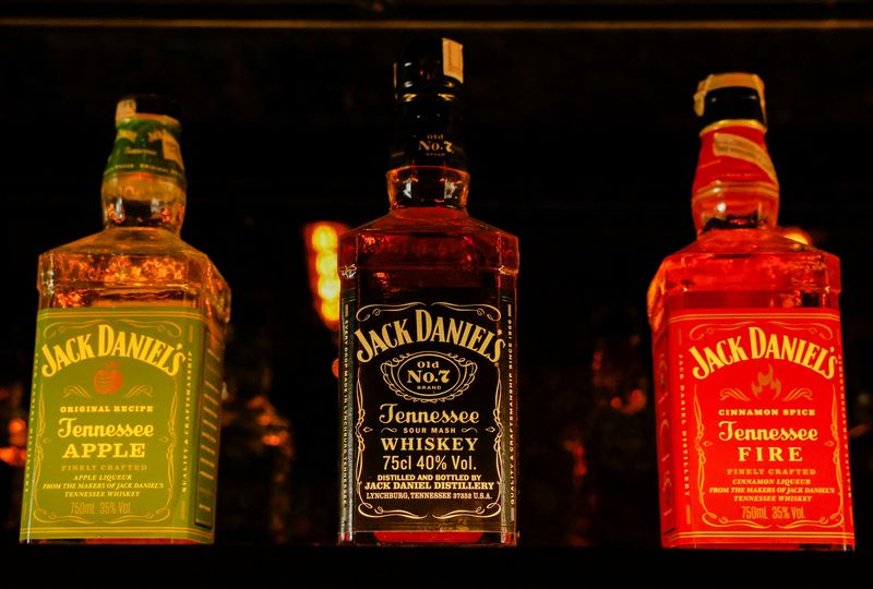 Jack Daniel's maker Brown-Forman keeps annual forecasts intact despite tariff risks