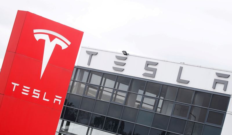 Tesla, Newsmax lead market cap stock movers on Wednesday
