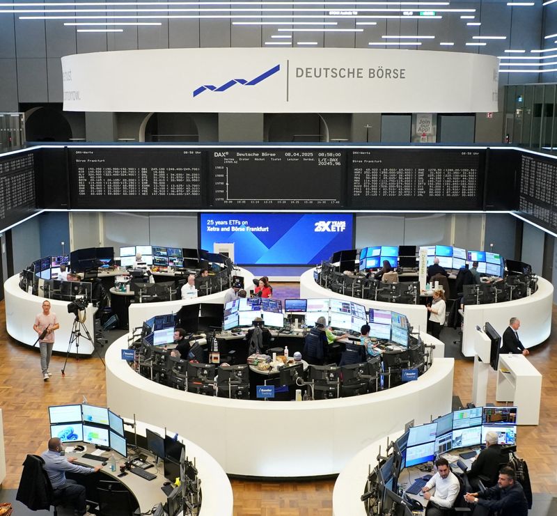 European shares rise after four-day pullback