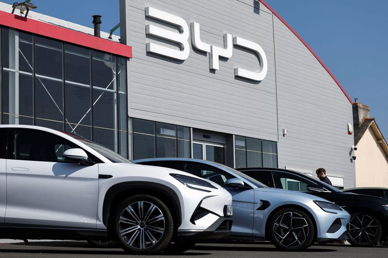 BYD expects Q1 net profit to grow 86.0-118.9% y/y
