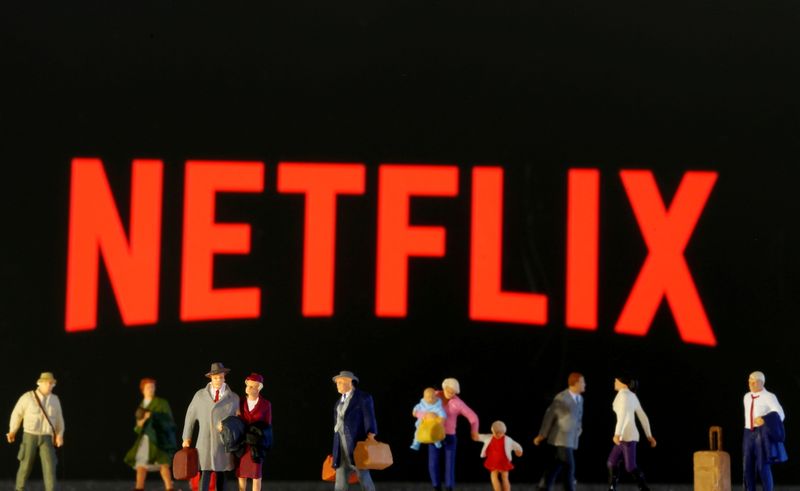 Netflix, Barrick Gold rise premarket; Tesla slips