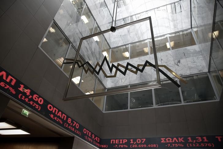 Greece stocks higher at close of trade; Athens General Composite up 1.82%