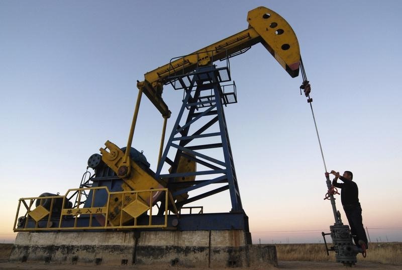 Oil prices tick down amid oversupply worries; China factory data shows resilience