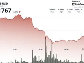 Dogecoin Drops as Much as 12% Amid Trump-Musk Drama