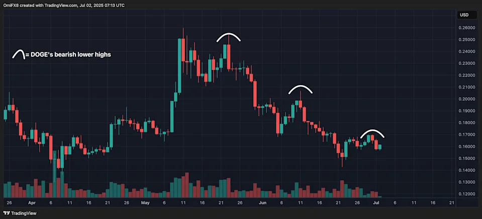 Dogecoin Rebounds After Forming 'Double Bottom'