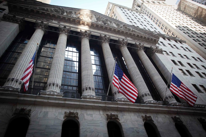 U.S. stocks lower at close of trade; Dow Jones Industrial Average down 0.63%