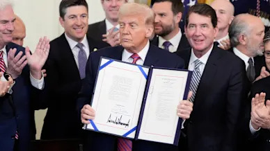 Trump signs new stablecoin regulations into law, a major milestone for crypto industry