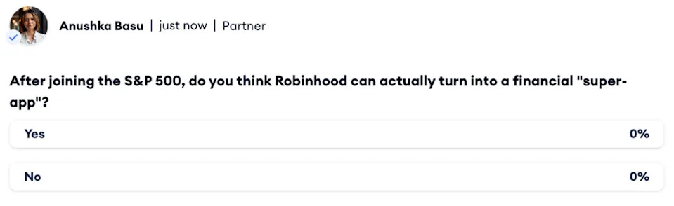 Analyst predicts massive upside for Robinhood post S&P 500 inclusion