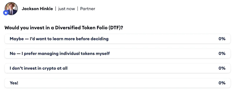Reserve powers DTFs to deliver ETF-style investing in crypto